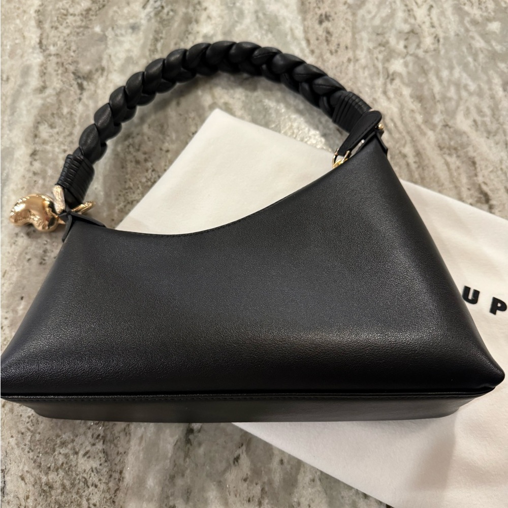 NEW AUPEN NIRVANA  BAG BLACK NOIR TAYLOR SWIFT BAG with gold - evening clutch